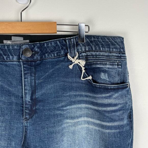 Democracy AbSolution Jeans Plus Size 24W Blue Bootcut High Rise Itty Bitty Boot - Picture 7 of 10